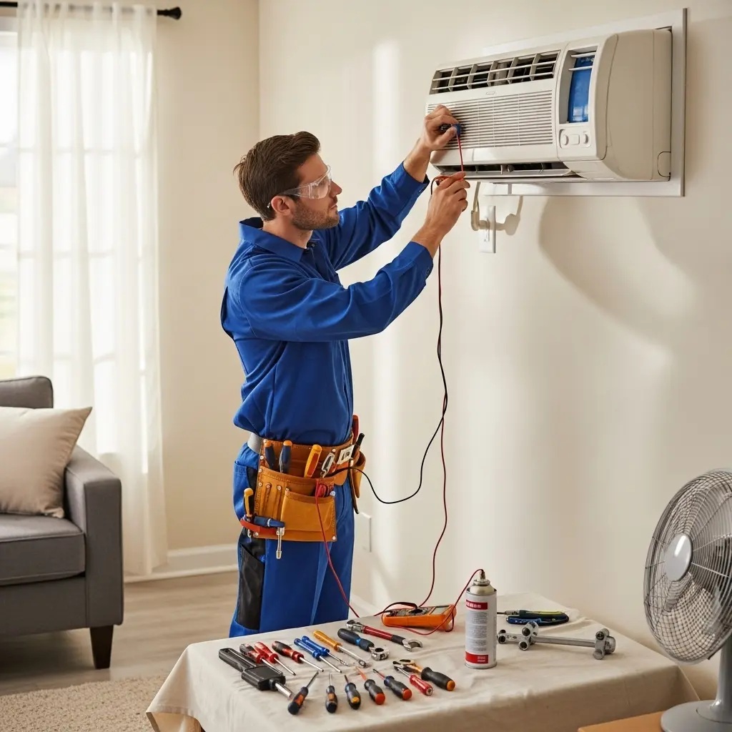 Sapanca Eminçelik Eminçelik klima gaz dolumu ve bakım – Enerji verimliliği artırıldı. - Teknik servis örneği